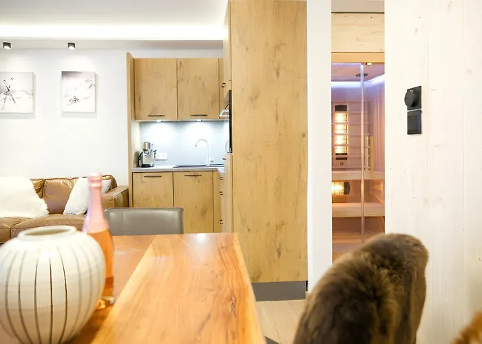 Appartement Nava Place Premium Alpine In - Private Sauna, Peaceful Location, Near Glacier & Wifi Kaprun